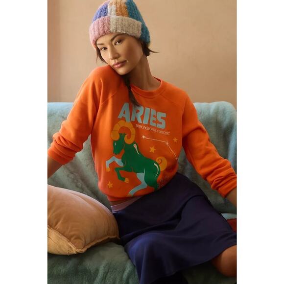 Anthropologie Carolita Zodiac Sweatshirt - Picture 1 of 9